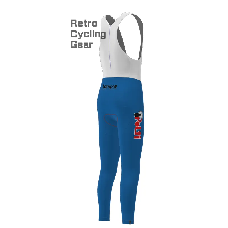 2013 lampre Fleece Retro Cycling Bib Pants