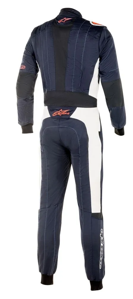 ALPINESTARS 3354020_7134_52 GP TECH v3 Racing suit, FIA 8856-2018, navy blue/red, size 52