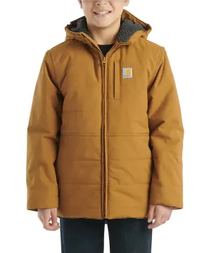 Carhartt Kids Montana Insulate Hooded Jacket - Carhartt Brown