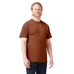 Dickies Heavy Weight Heathered Crew Pocket Tee - Rustic Red