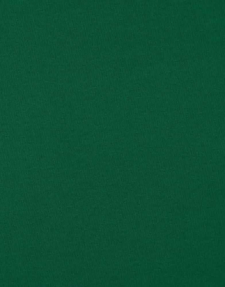 Emerald Green Organic Cotton Jersey Fabric