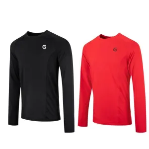 Gallant Men's Base Layer Top - Black/Red