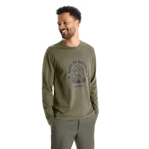 Icebreaker Mens Central Classic LS Tee - Canopy Camper