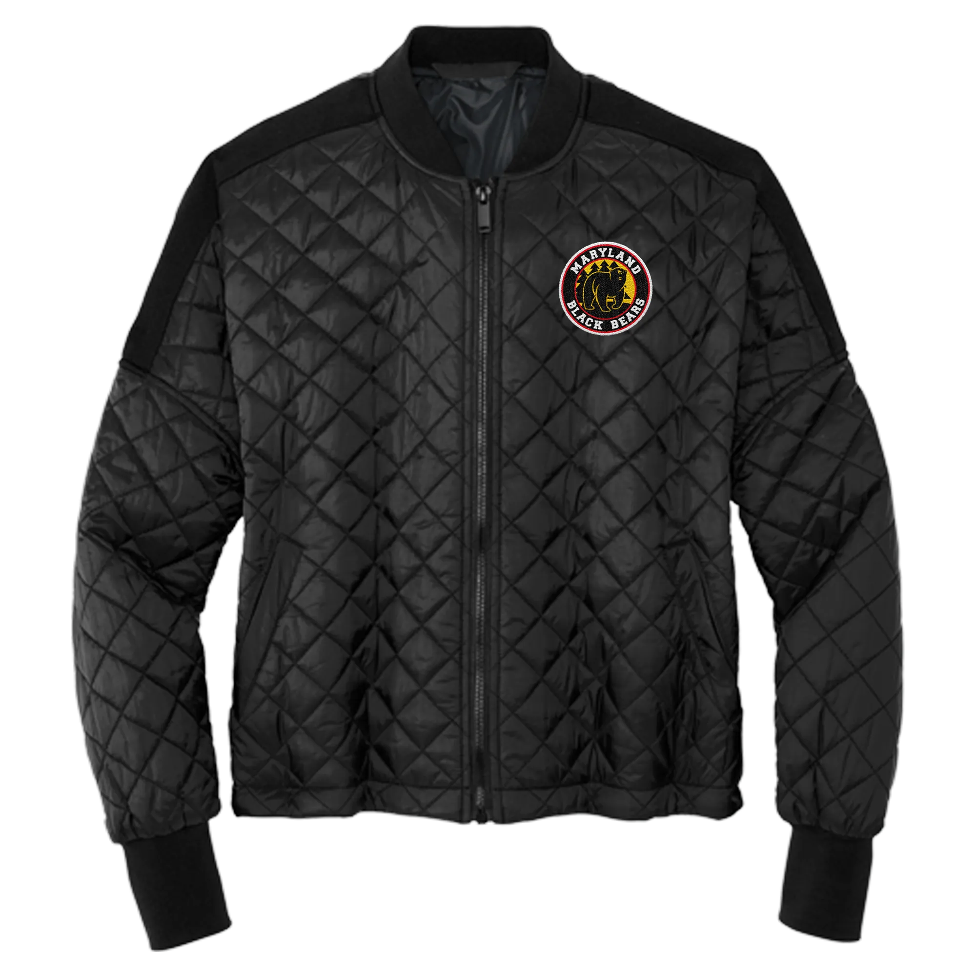 Maryland Black Bears Mercer Mettle Womens Boxy Quilted Jacket