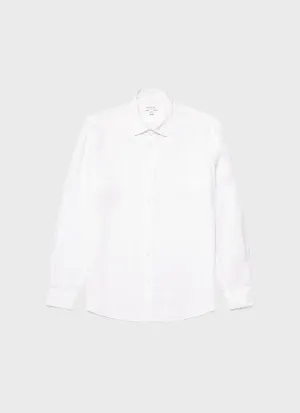 Men's Linen Shirt in White