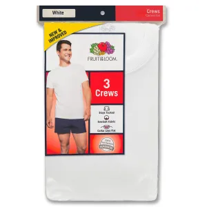 Men's T-shirts 3-pack White Crew 2828