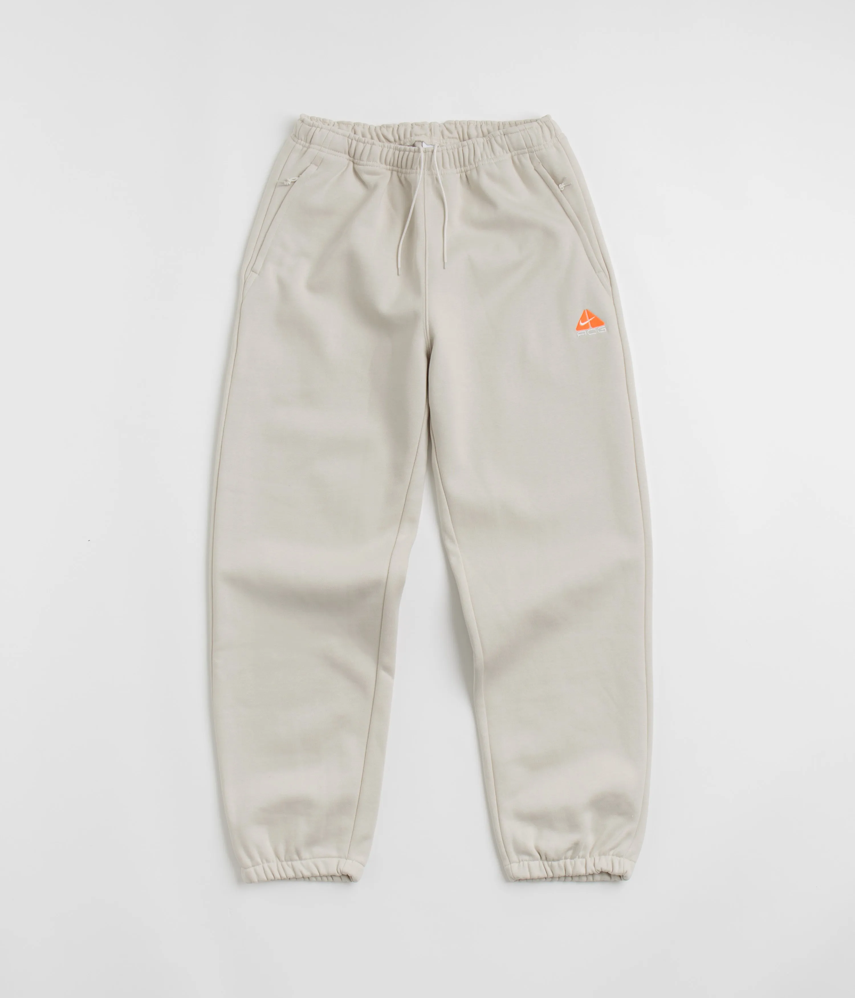 Nike ACG Tuff Fleece Lungs Pants - Light Orewood Brown / Hyper Crimson