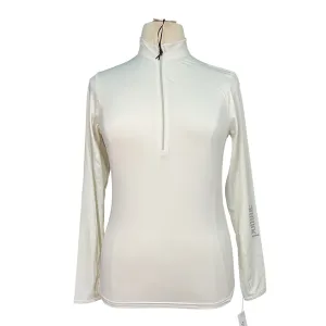 Pomme 'Paris' Soft Zip in White - Women's Large