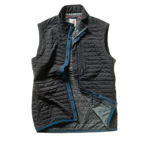 Relwen Windzip Vest in Black Fade