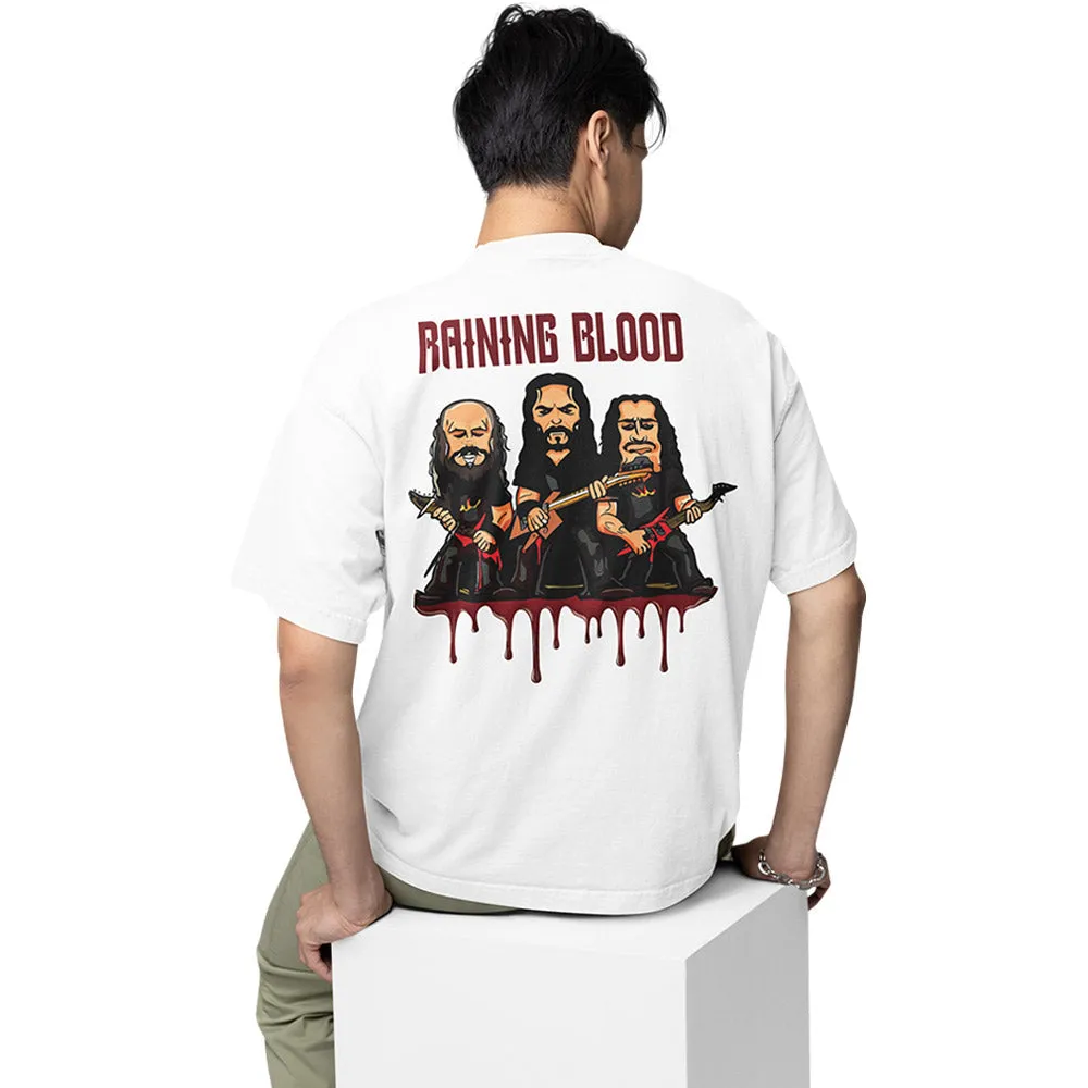 Slayer Oversized T shirt - Raining Blood